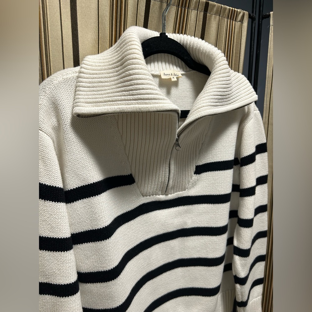 Aaron & Amber cotton sweater